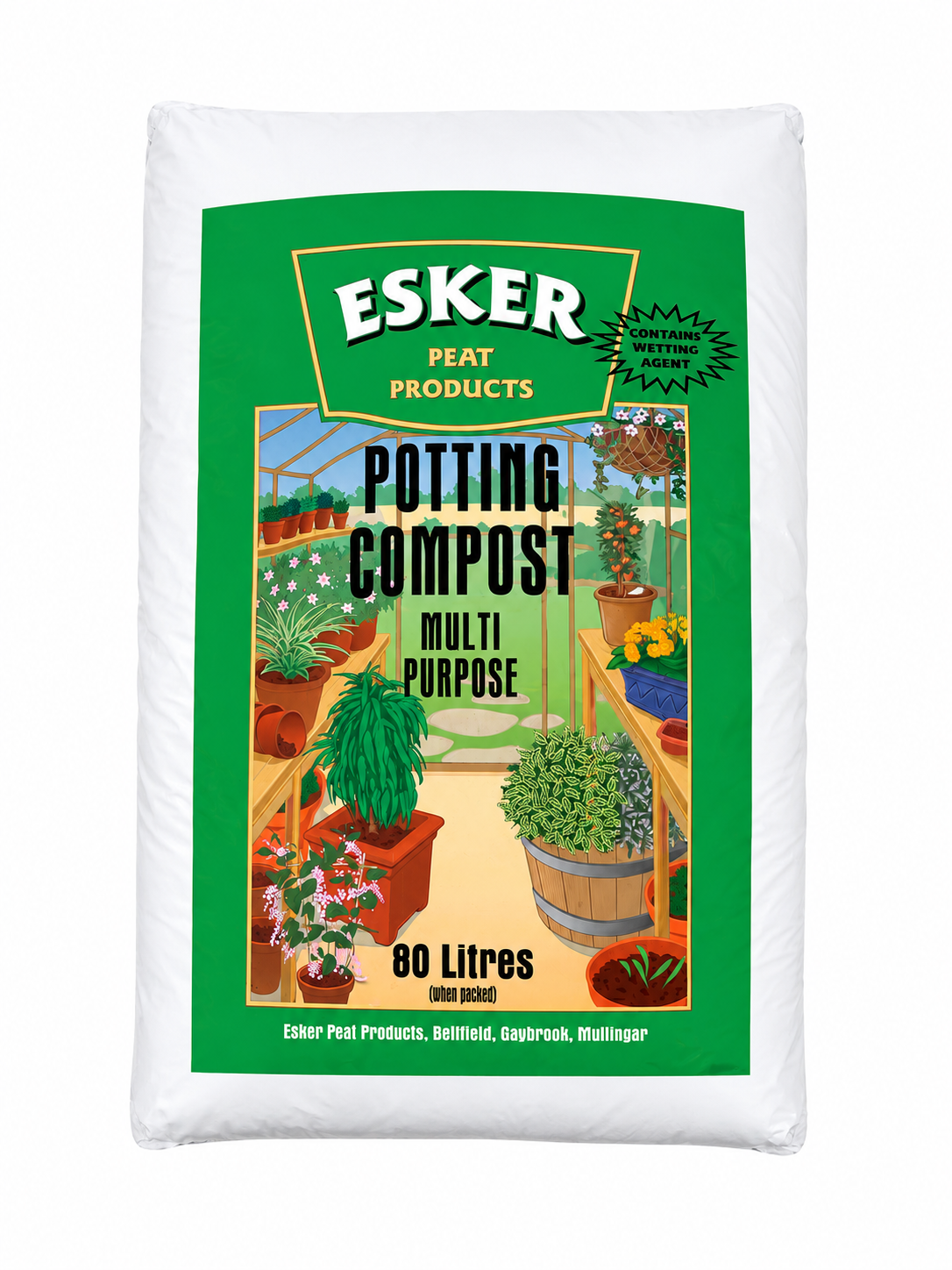 Esker Potting Compost Multi Purpose 80L