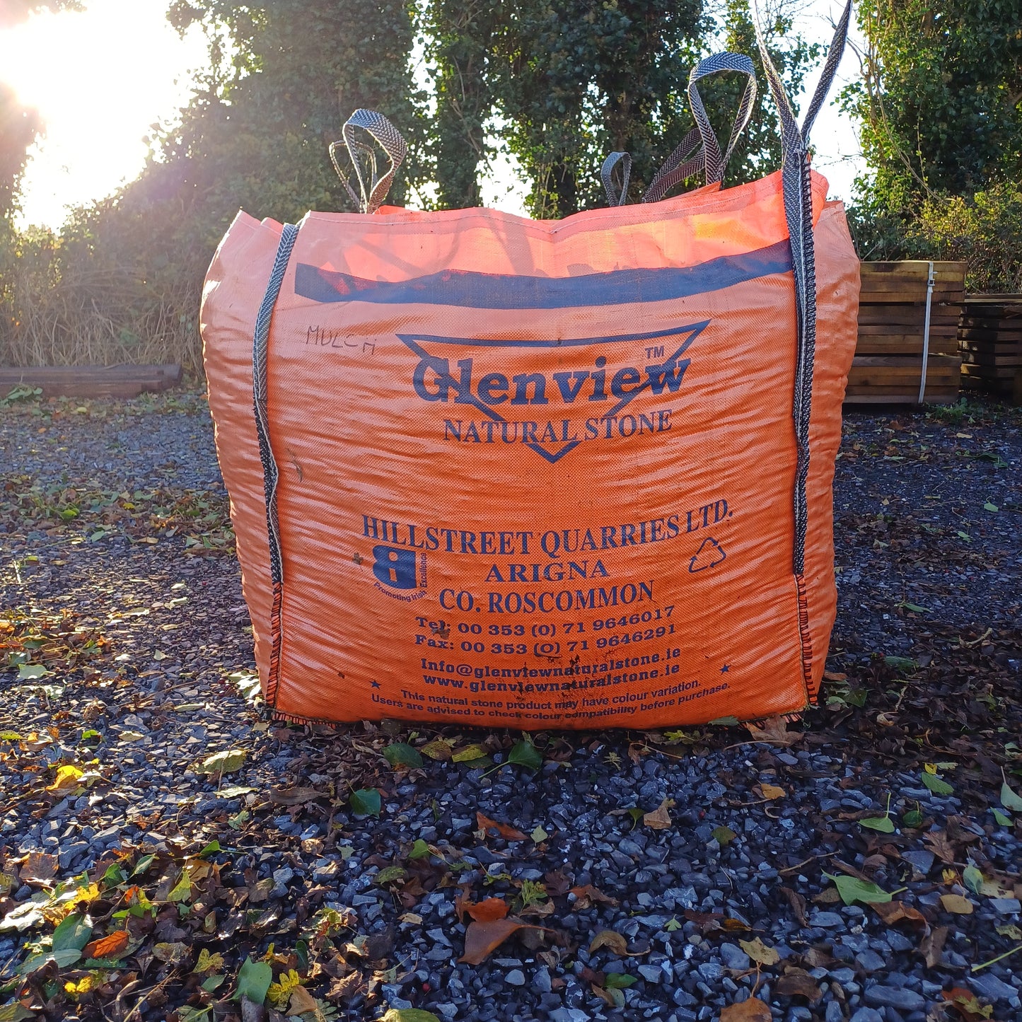 Glenview Pink Granite 20mm - 1 Tonne