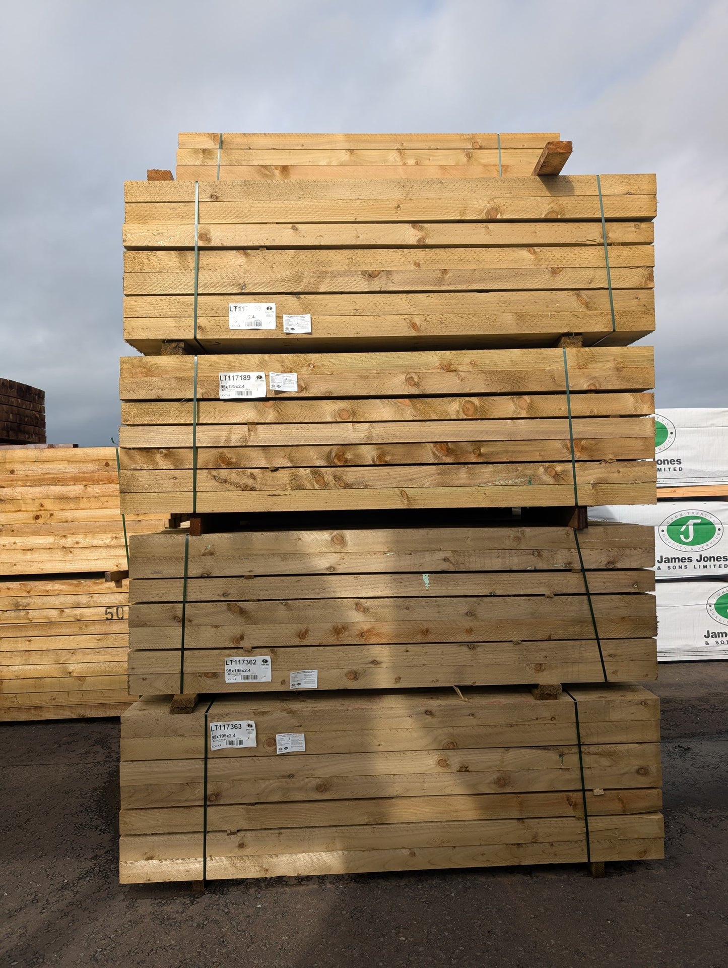 Railway Sleeper - Pressure Treated