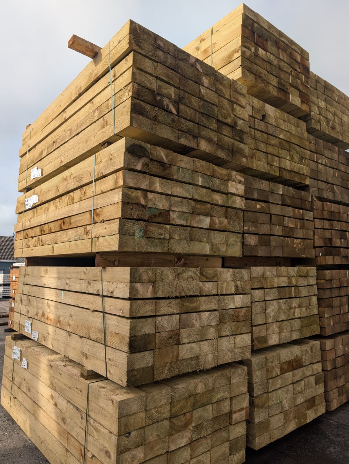 Railway Sleeper - Pressure Treated