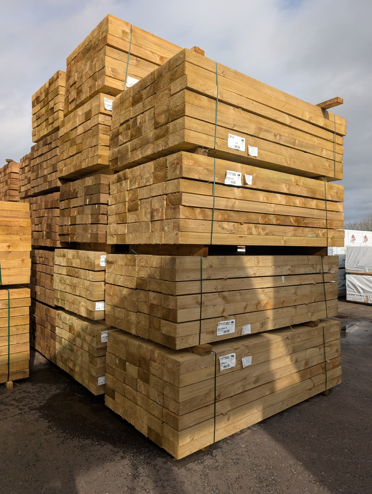 Railway Sleeper - Pressure Treated