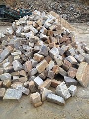 Brown Sandstone Cut Stone - Tonne Bag